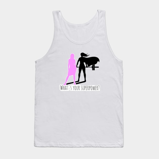 fitness girl, gym girl, fitness, weightlifting girl Tank Top by TimAddisonArt